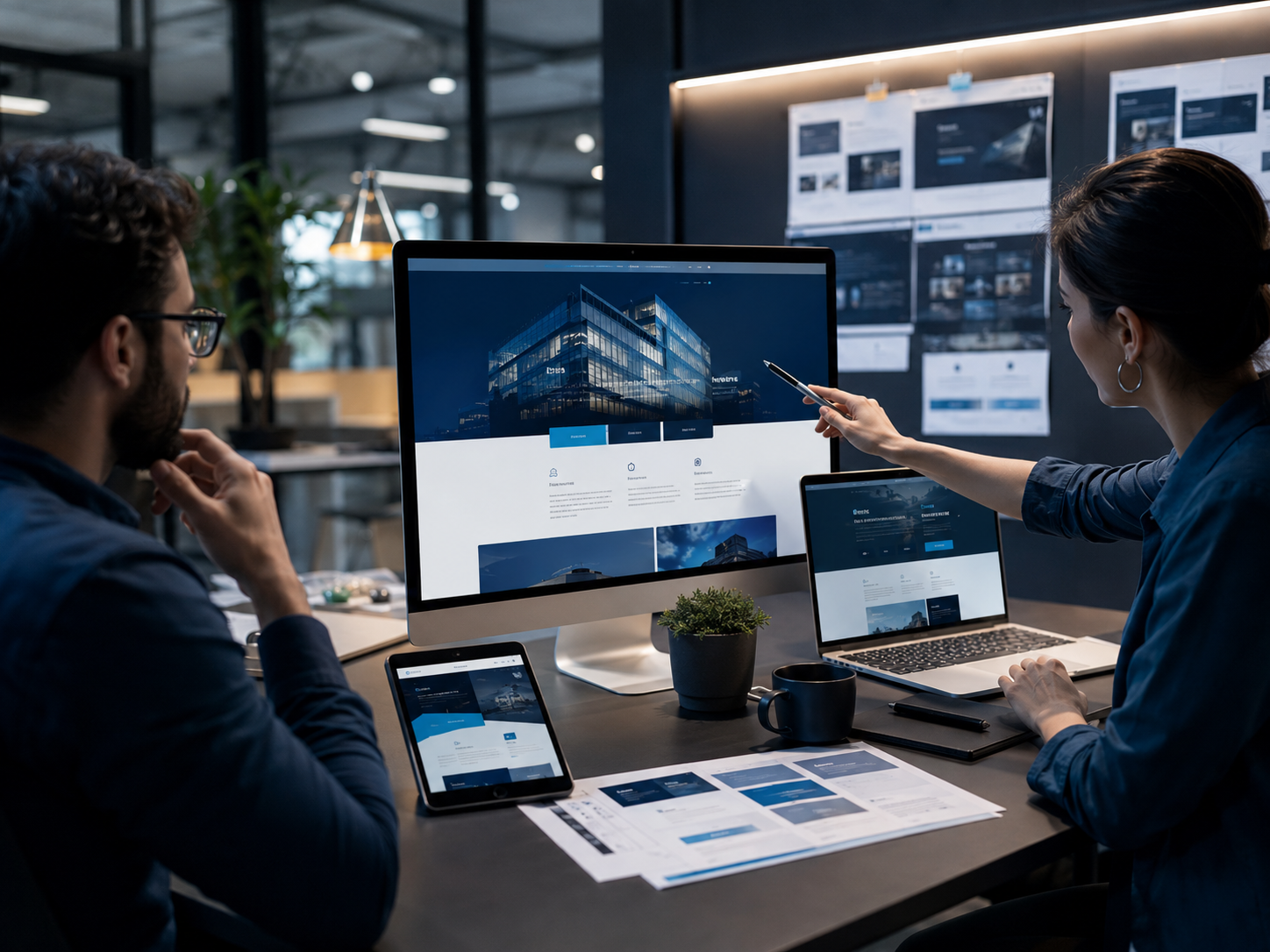 Sites Institucionais e Landing Pages